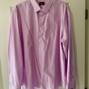 UNTUCKit Men's Pink Checkered Shirt